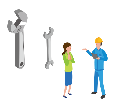 お客様の希望に沿った丁寧な施工